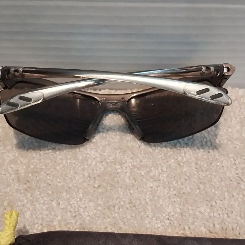 Under Armour Black Sunglasses with Silver Accents....NEW